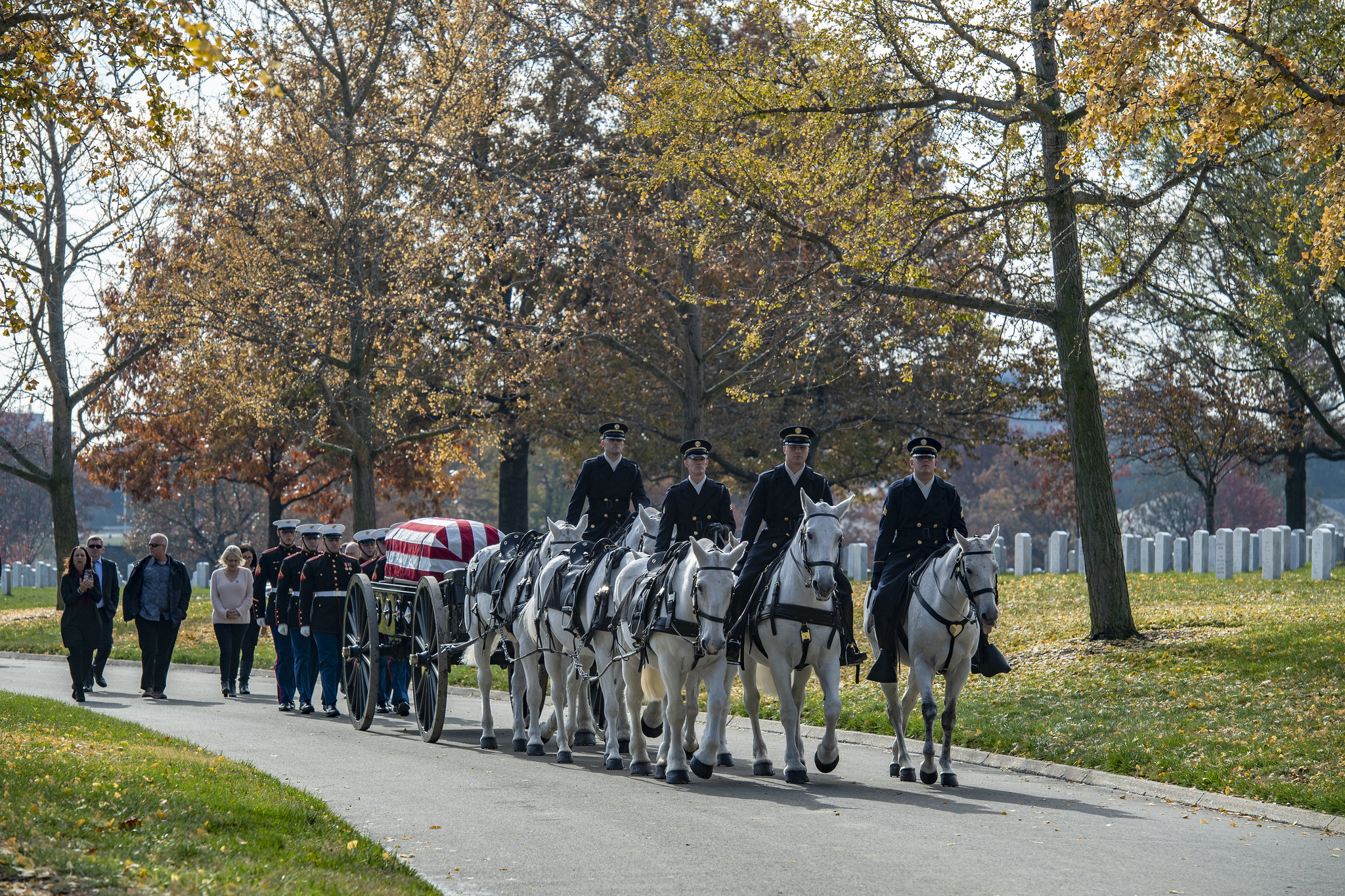 caisson and procession for funeral of Private Edwin Francis Benson caisson and procession for funeral of Private Edwin Francis Benson