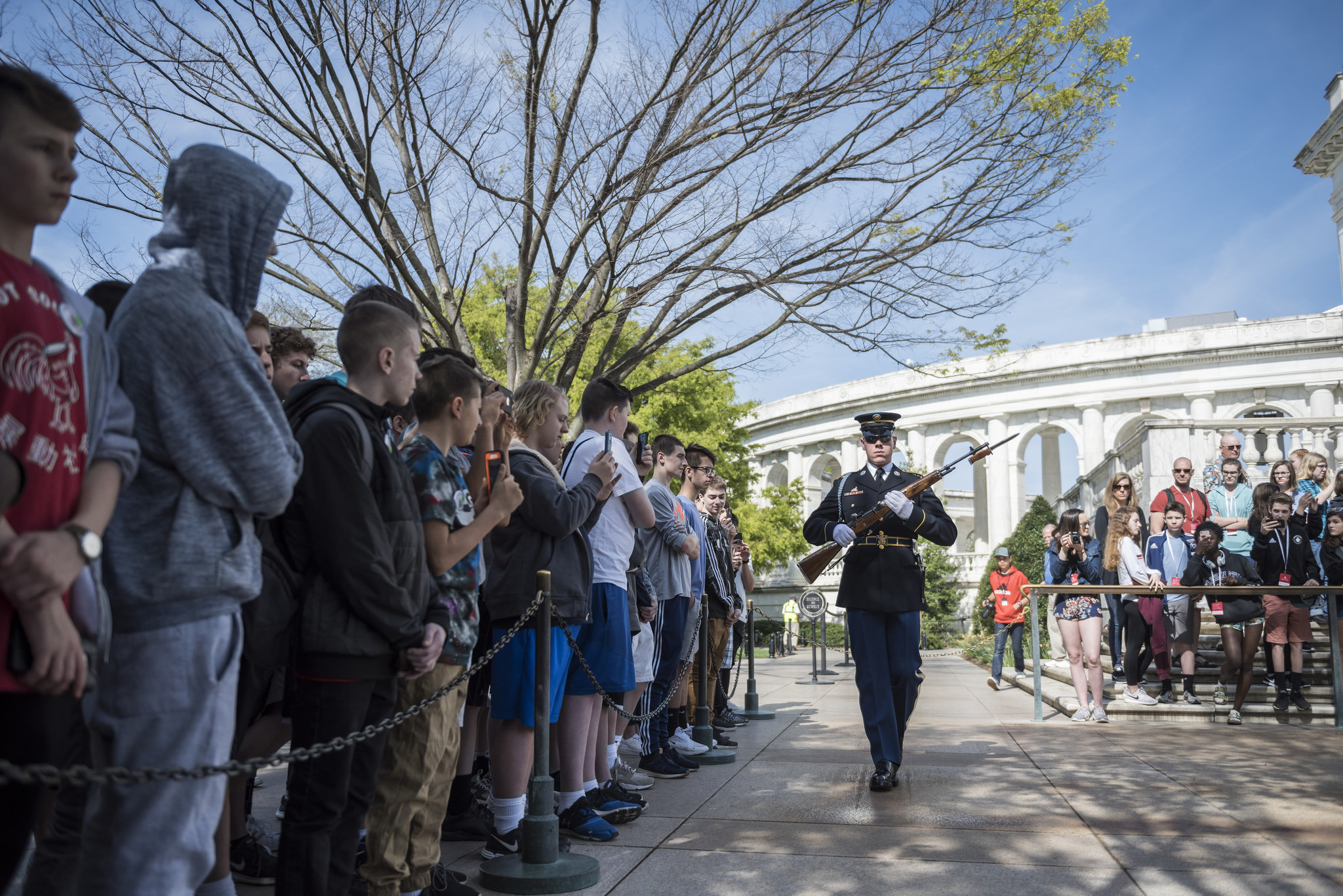 Arlington National Cemetery > Explore > Changing of the Guard