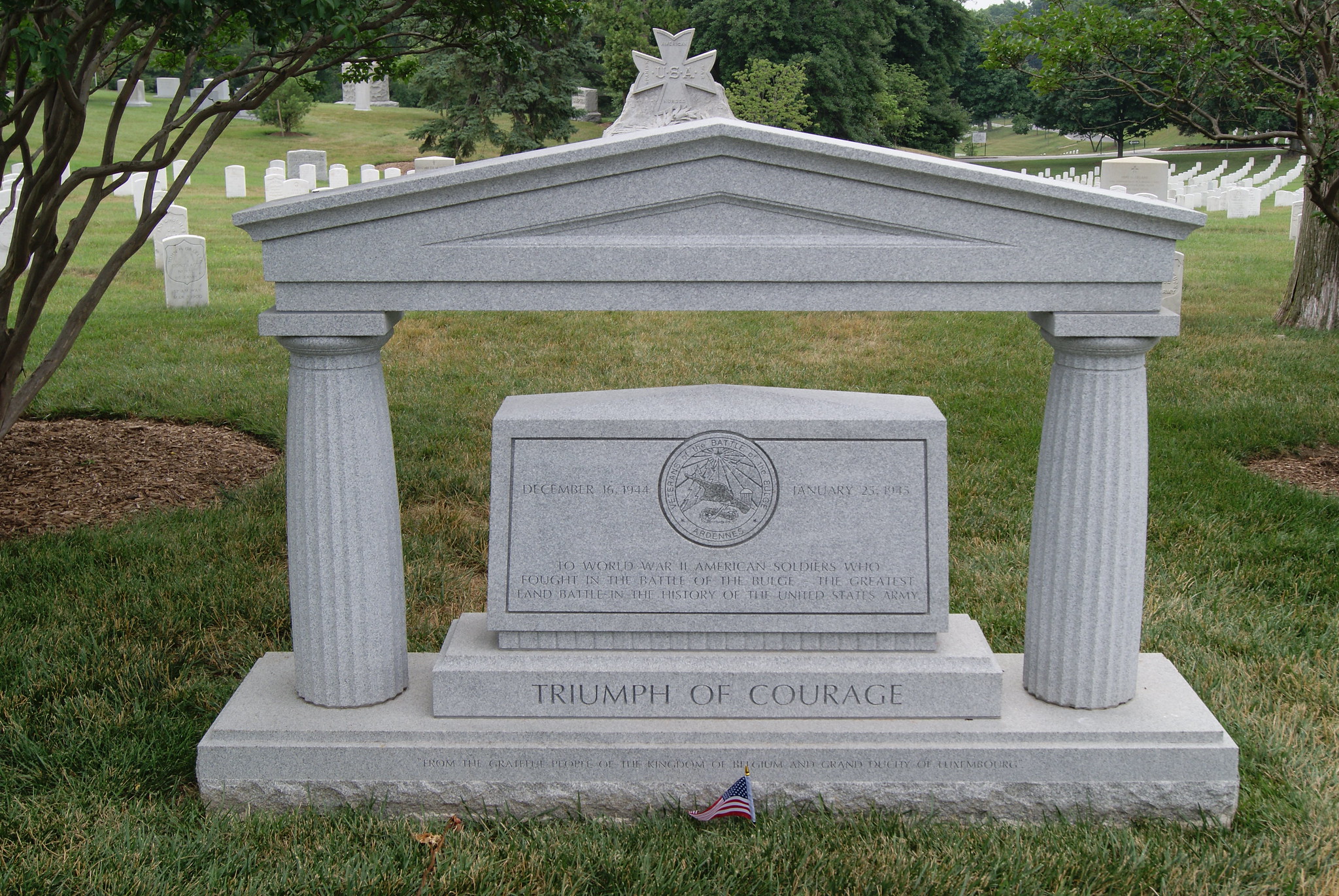 The Battle of the Bulge Memorial explore-monuments-battle-of-bulge