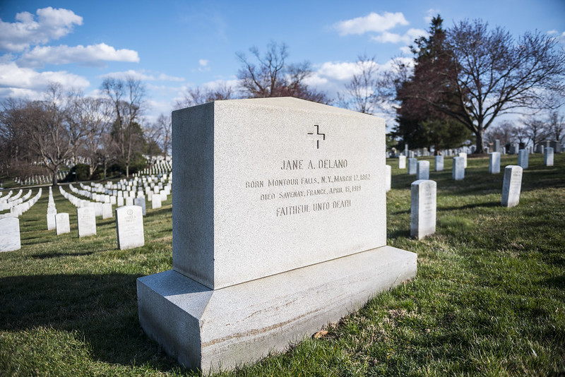 Gravestone of Jane Delano, founder of the American Red Cross Nursing Service Gravestone of Jane Delano, founder of the American Red Cross Nursing Service
