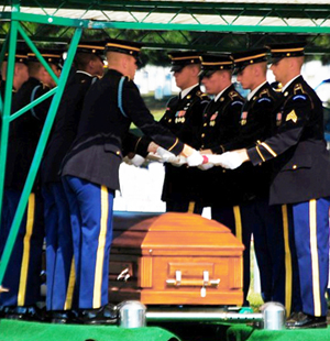 funeral scheduling arlington national cemetery burial